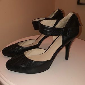 Nine West leather heels